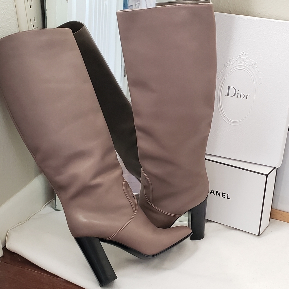 COPY - Bottega Veneta Leather Boots